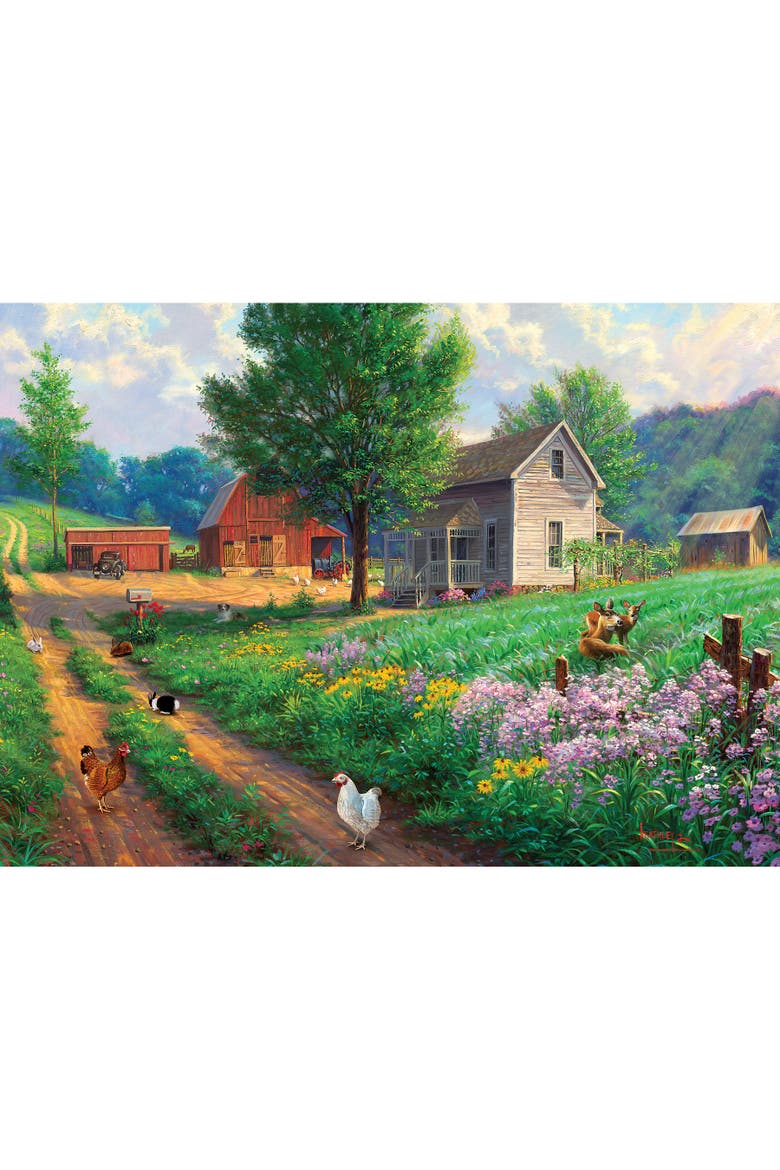 Country Farm 1000 Piece Puzzle, Alternate, color, Multicolored