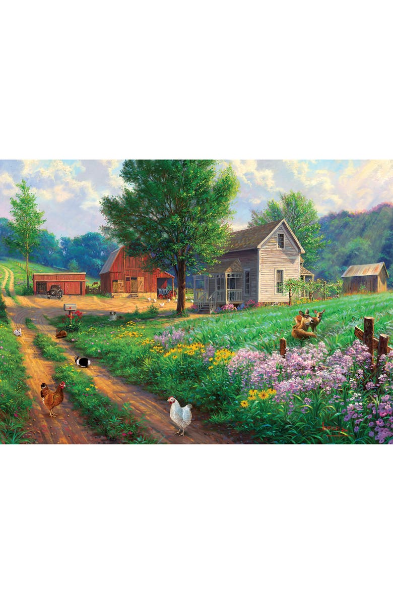 Cobble Hill Country Farm 1000 Piece Puzzle, Alternate, color, Multicolored