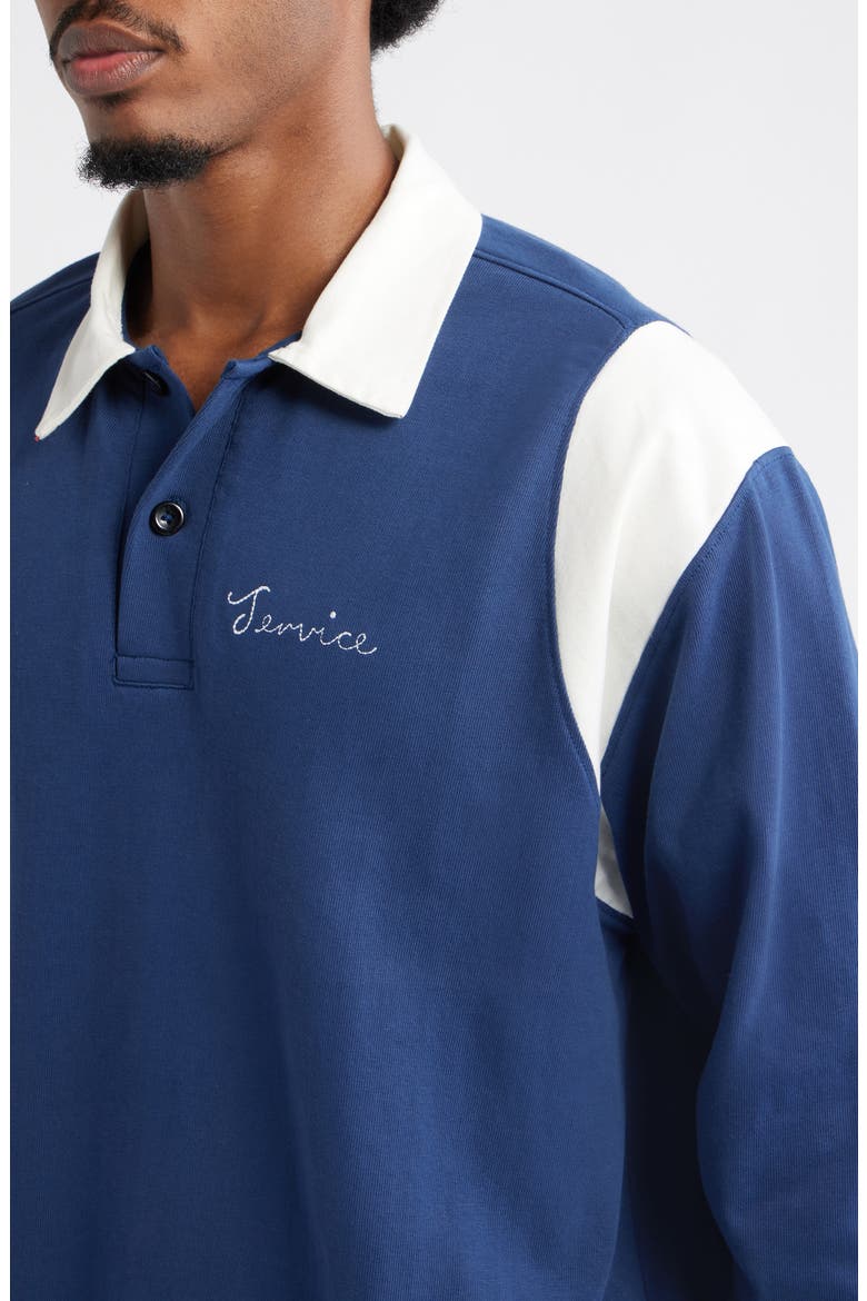 Bistro Polo, Alternate, color, NAVY