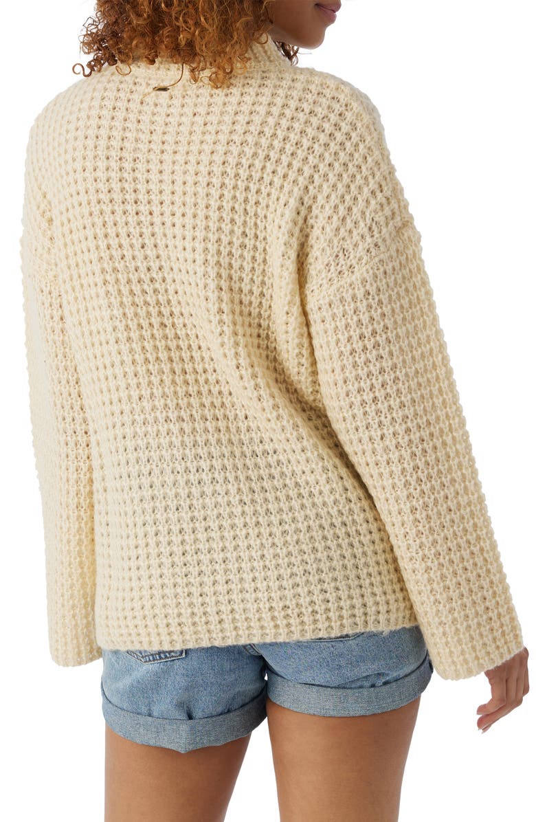 O'Neill Fawn Waffle Stitch Sweater, Alternate, color,