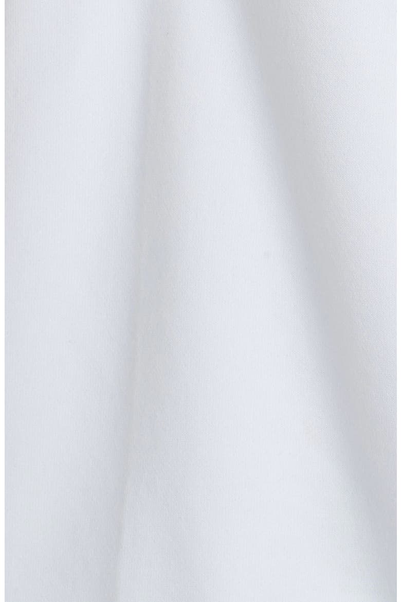 Logo Half Zip French Terry Hoodie, Alternate, color, WHITE