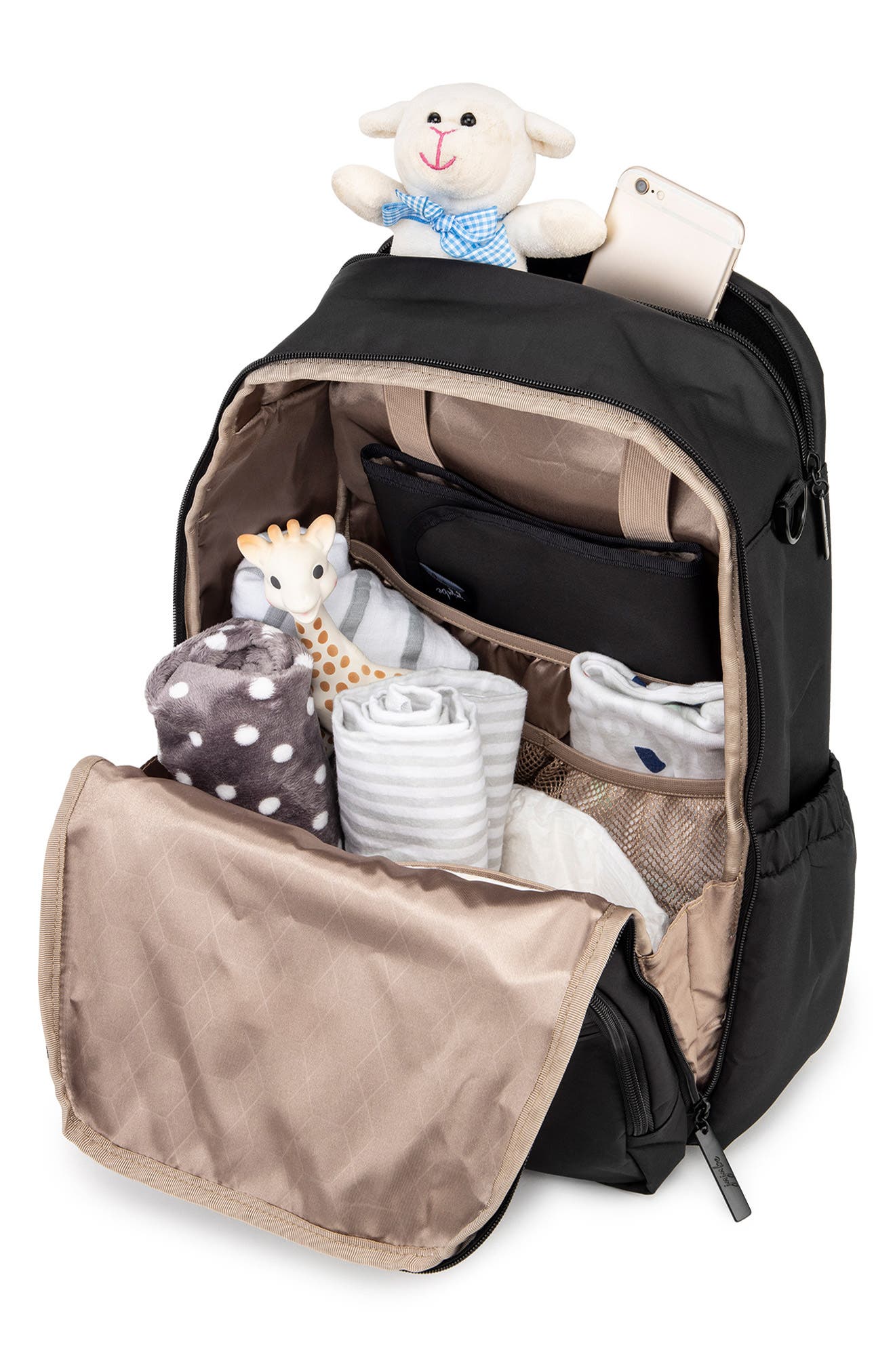 JuJuBe Ju-Ju-Be Zealous Water Resistant Diaper Backpack, Alternate, color, 