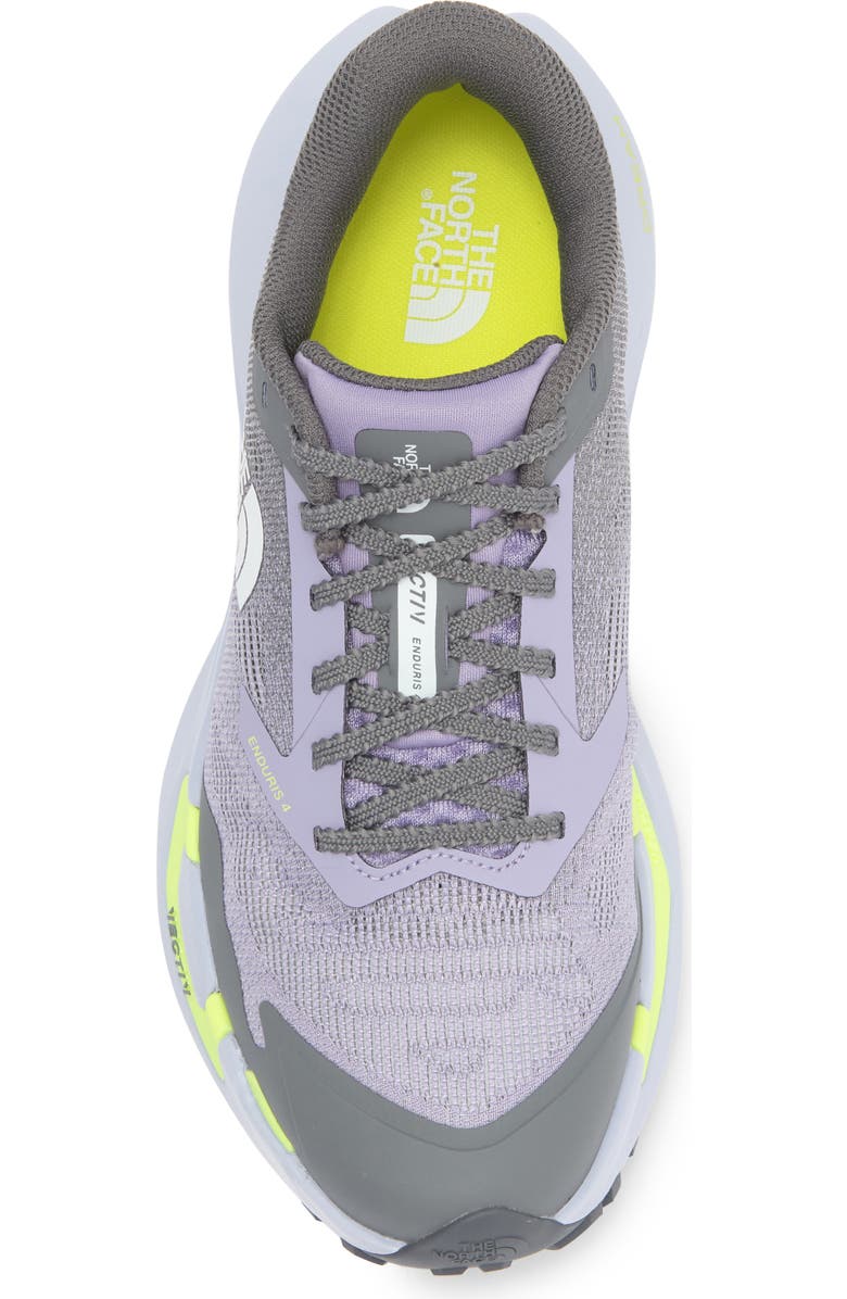 The North Face VECTIV<sup>™</sup> Enduris 4 Trail Running Shoe, Alternate, color, Lilac Peak/ Smoked Pearl