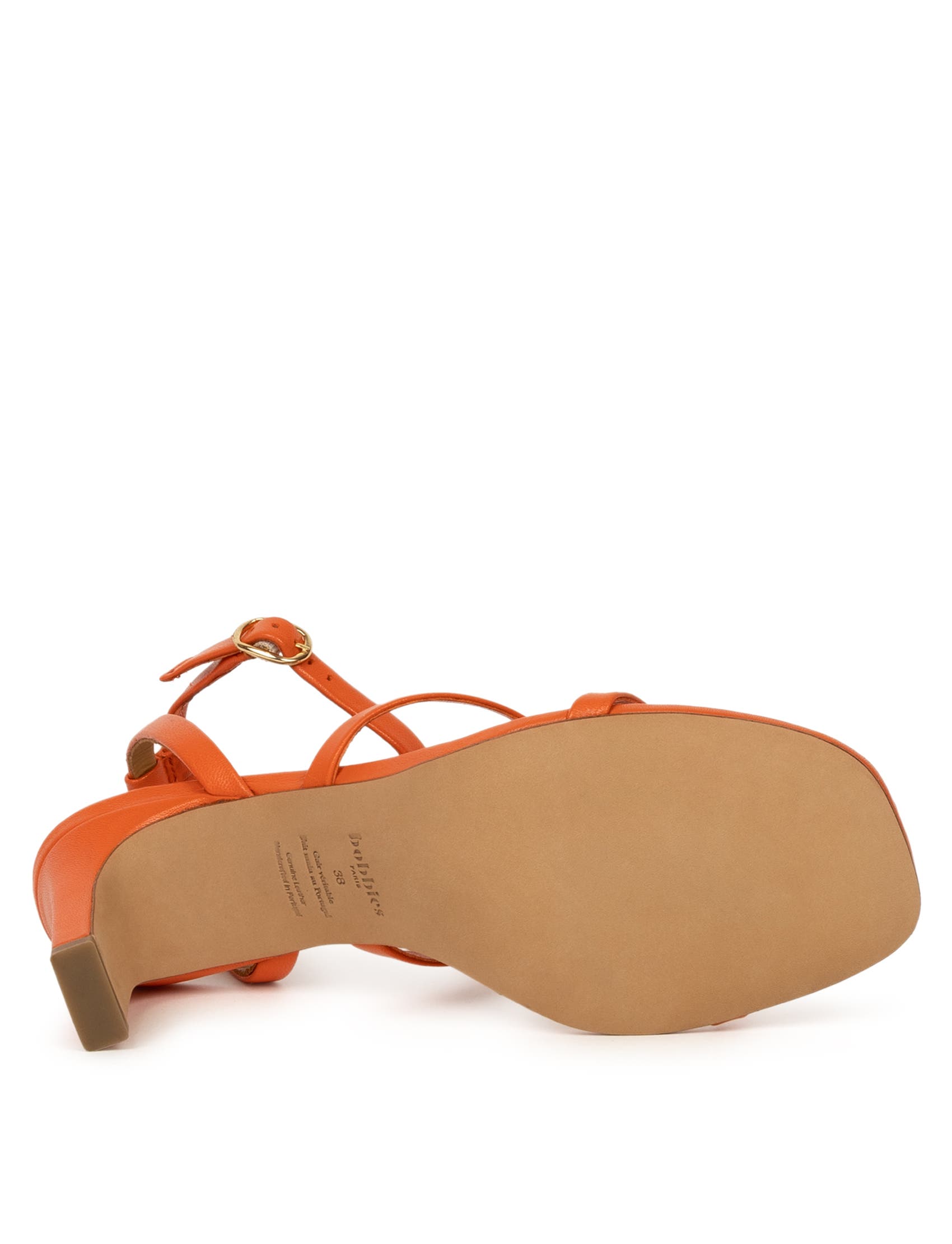 Casey Heeled Sandals, Alternate, color, Sunrise