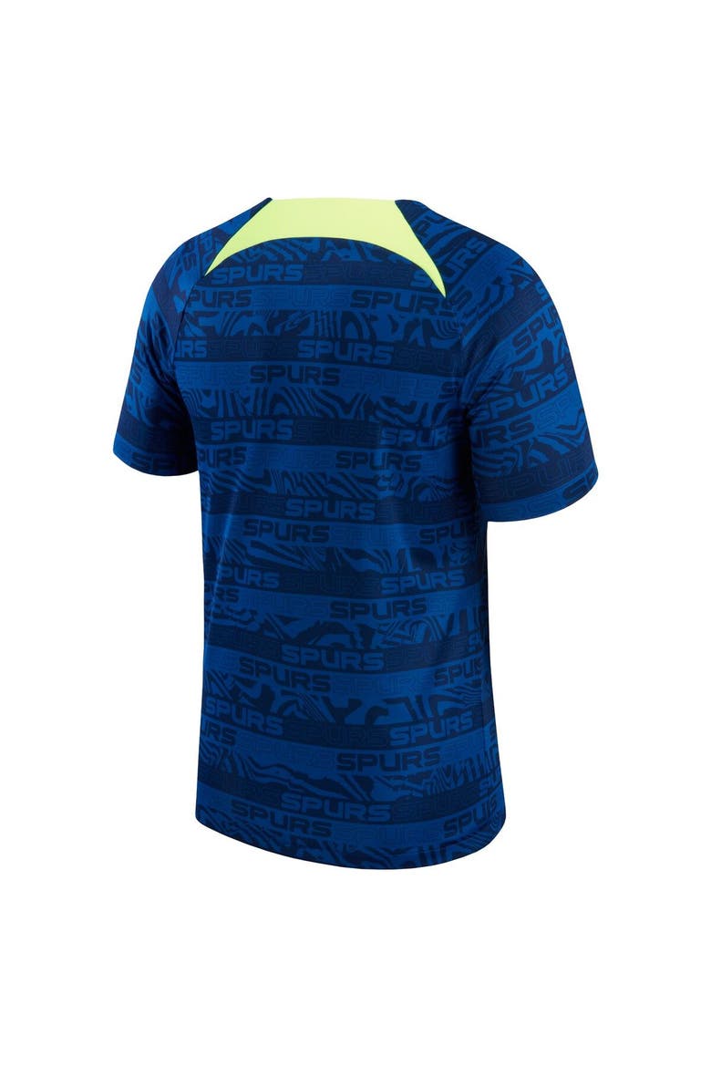 Youth Nike Blue Tottenham Hotspur 2022 Pre-Match Raglan Performance Top, Alternate, color, Blue