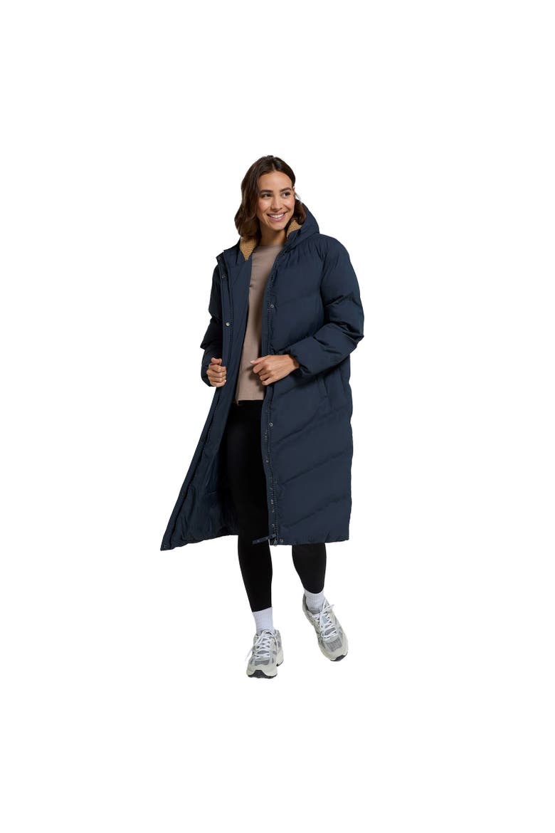 Cocoon Borg Lined Padded Jacket, Alternate, color, Navy