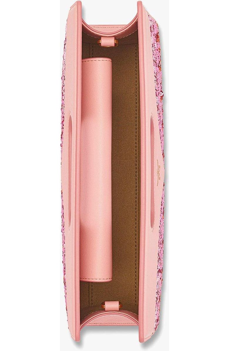 MCM Diamond Bag in Sequin Lamb Leather, Alternate, color, Pink