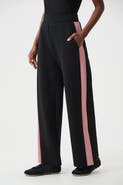Joseph Ribkoff Scuba Jersey Color Block Wide Leg Pants