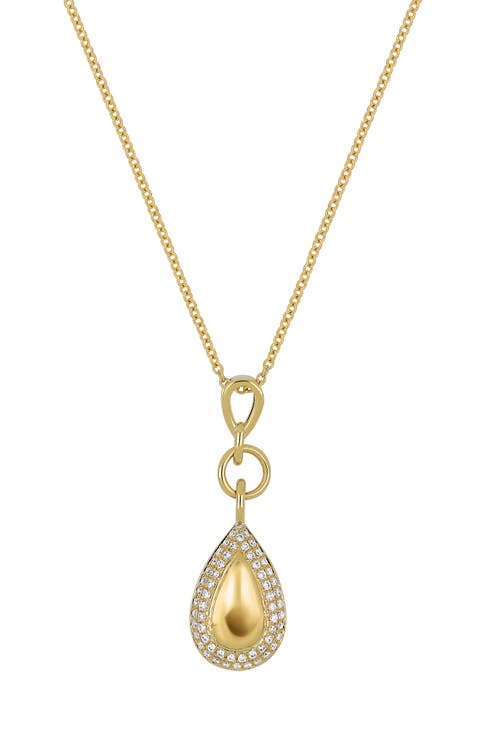 Cleo Teardrop Pendant Necklace