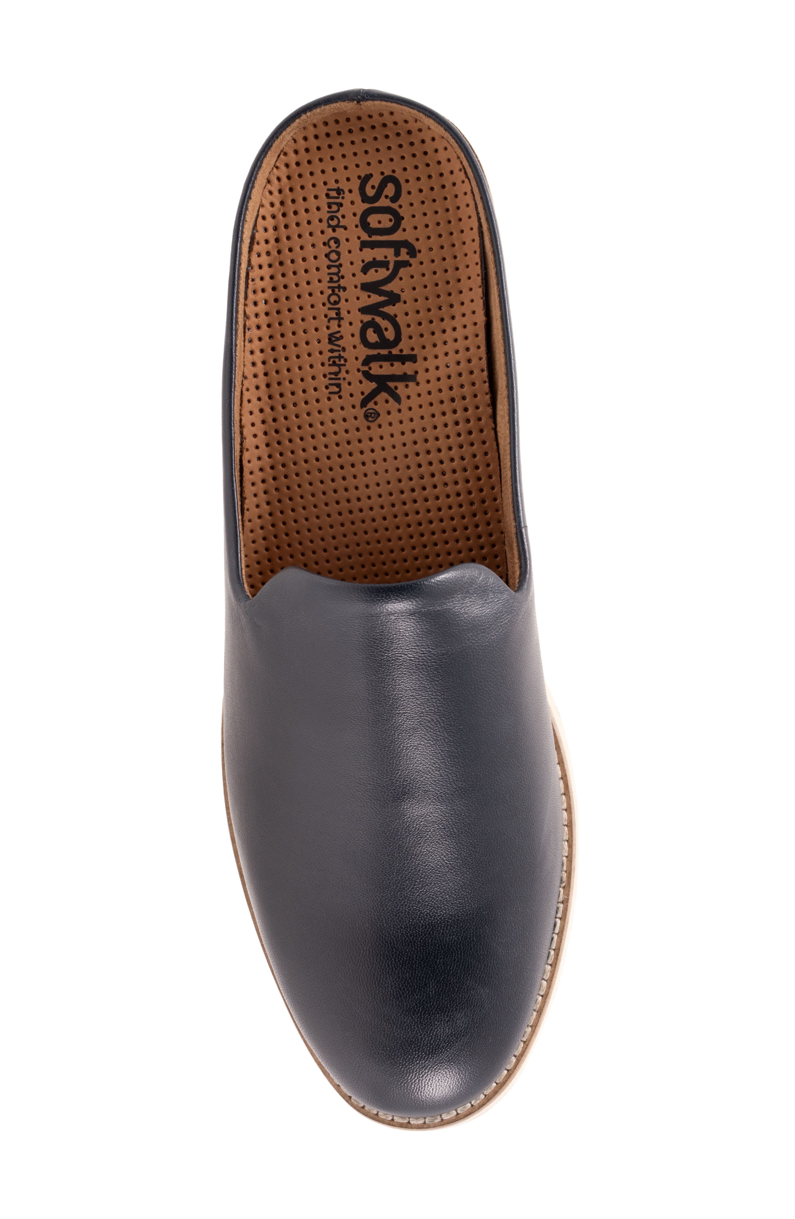 Wolcott II Mule, Alternate, color, NAVY