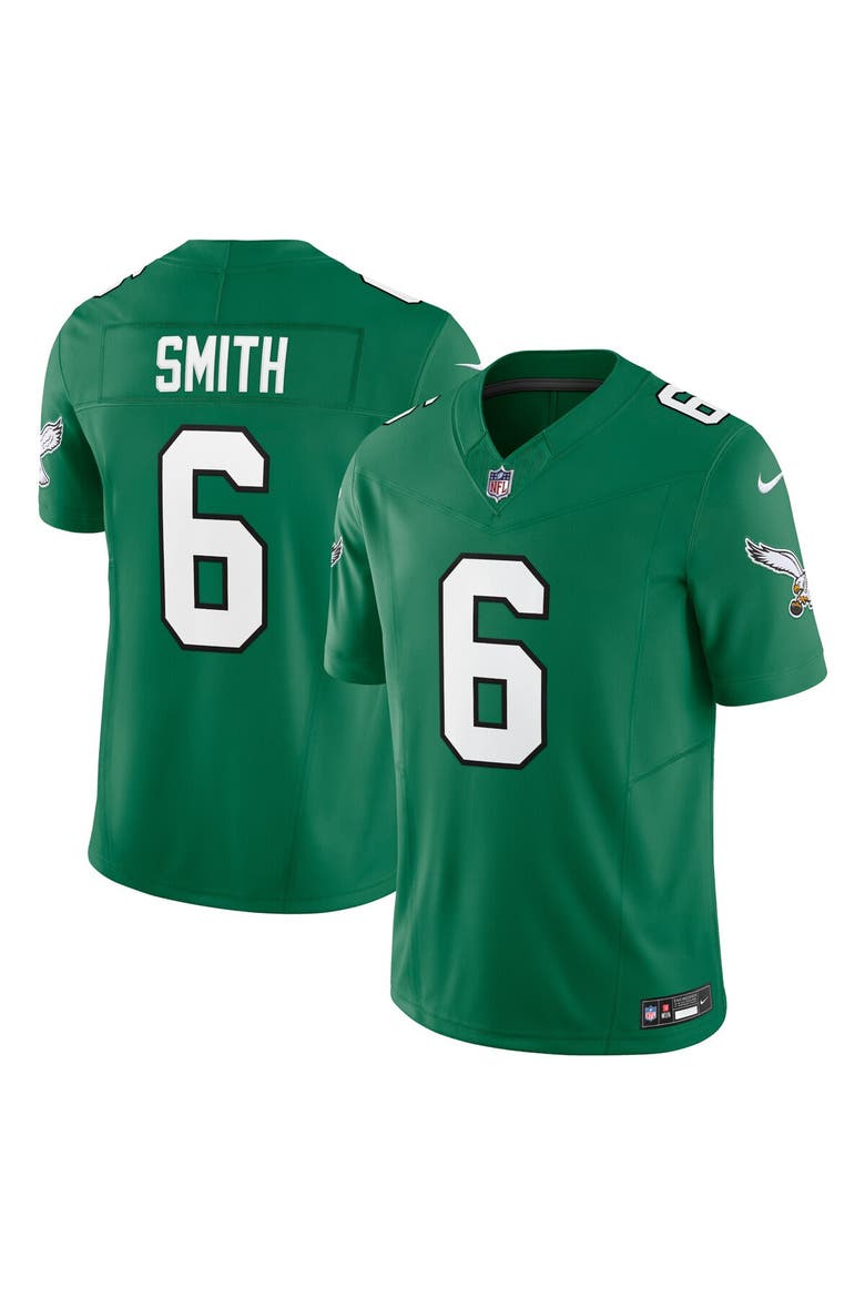 Men's Nike DeVonta Smith Kelly Green Philadelphia Eagles Vapor F.U.S.E. Limited Jersey, Alternate, color, Kelly Green