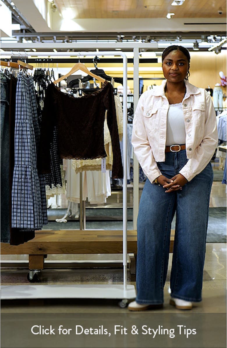 Mochapella Off the Shoulder Lace Top, sales video thumbnail