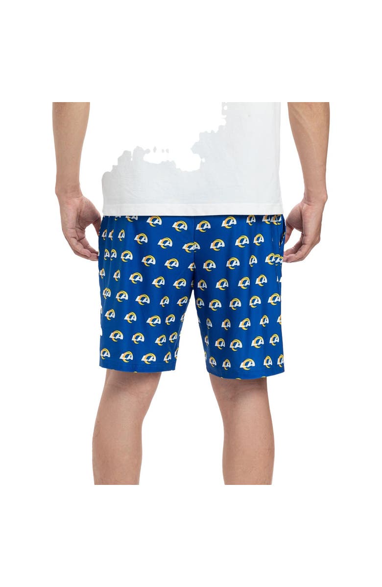 CONCEPTS SPORT Men's Concepts Sport Royal Los Angeles Rams Gauge Jam Two-Pack Shorts Set, Alternate, color, 