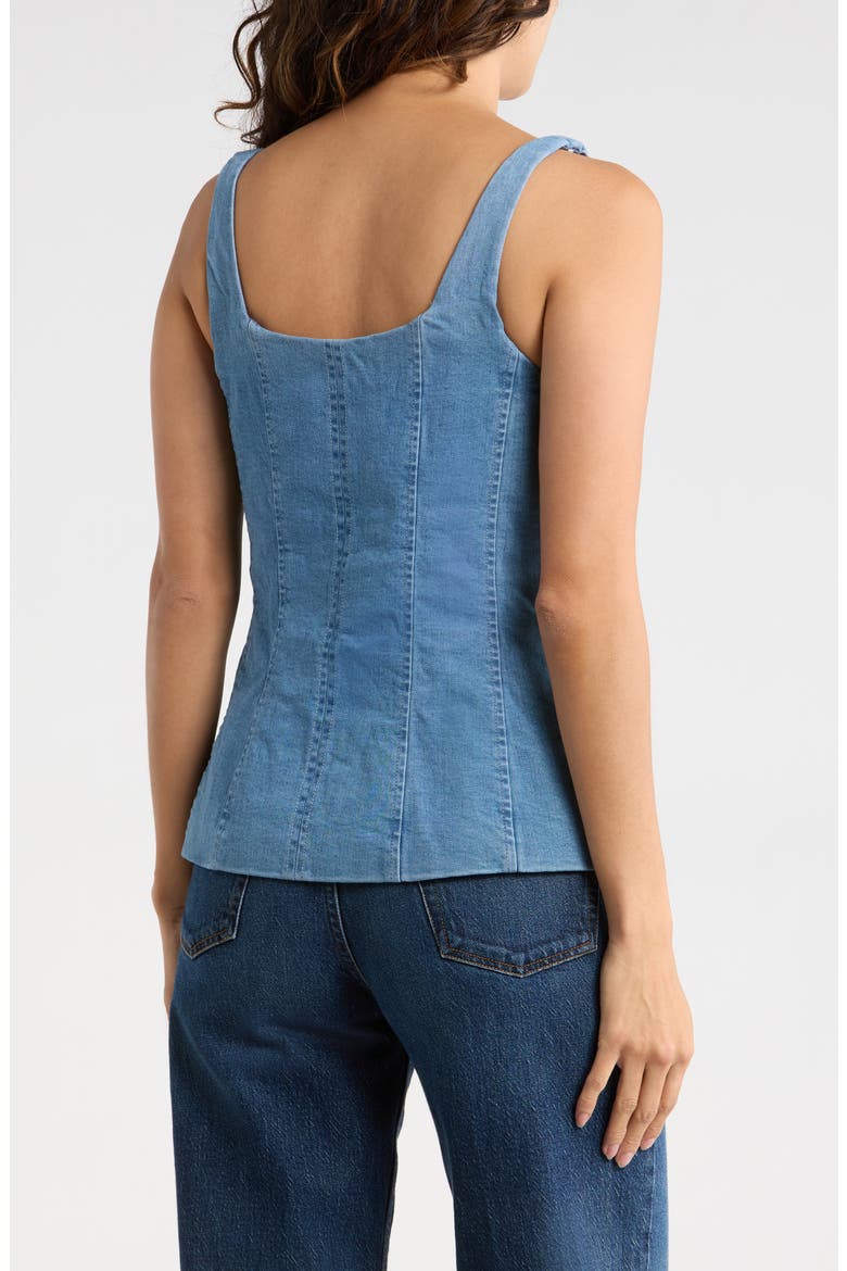 Denim Vest, Alternate, color, MED WASH