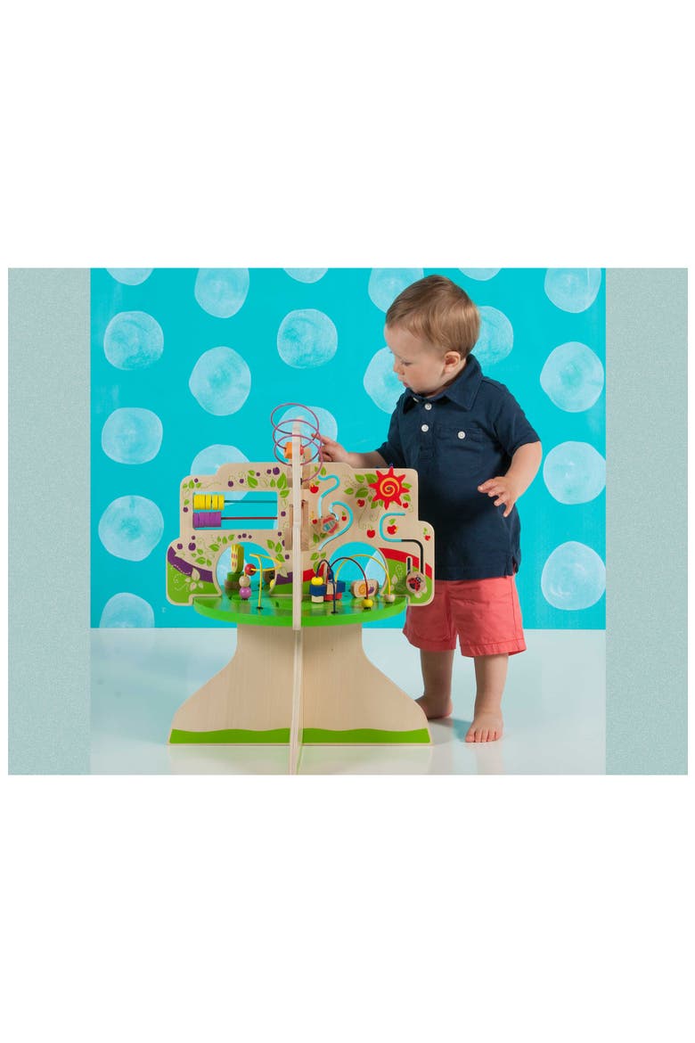 Wooden Tree Top Adventure Activity Center, Alternate, color, MAPLE