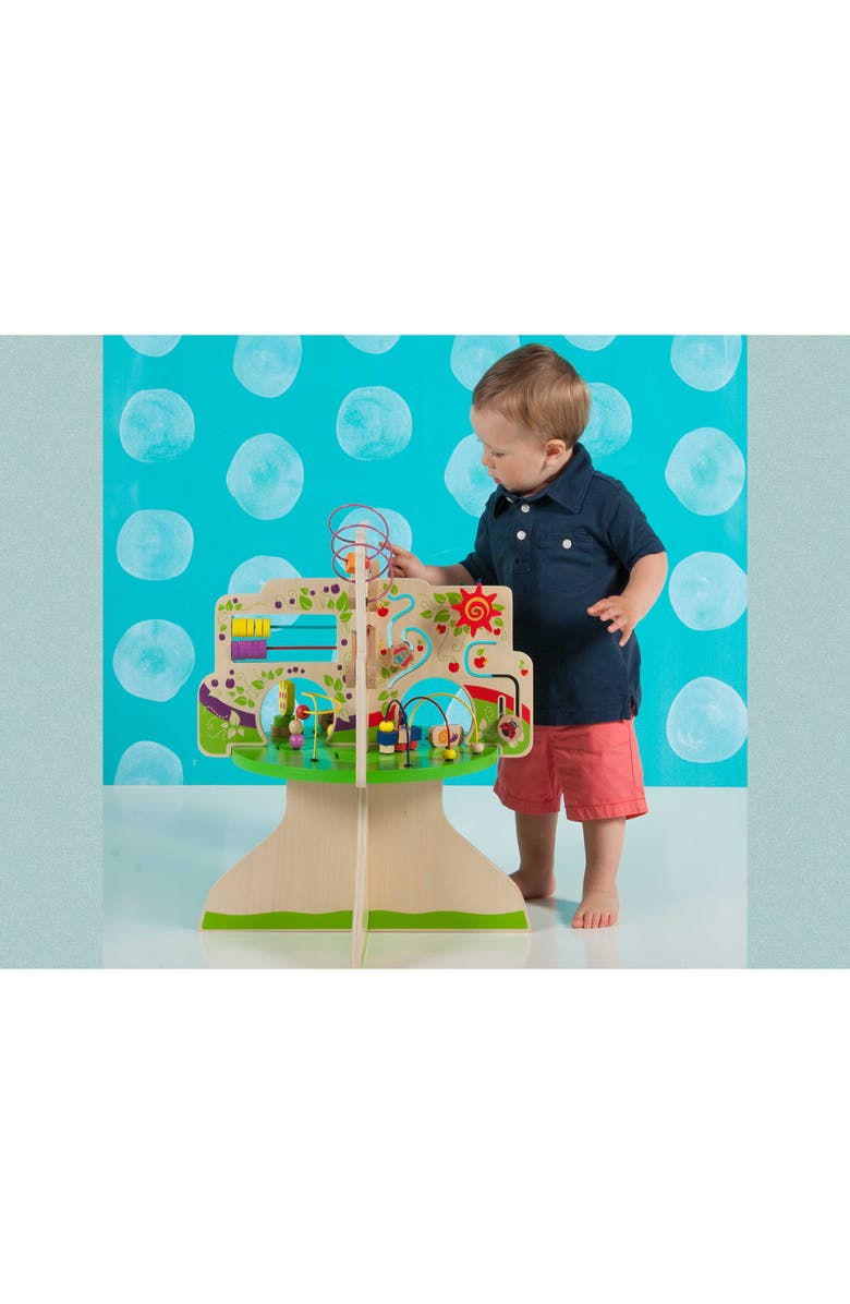 Manhattan Toy Wooden Tree Top Adventure Activity Center, Alternate, color, Maple