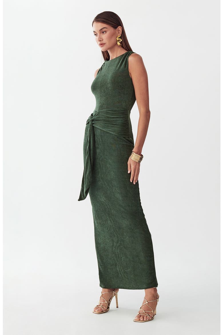 Arnah Maxi Dress, Alternate, color, Dark Olive