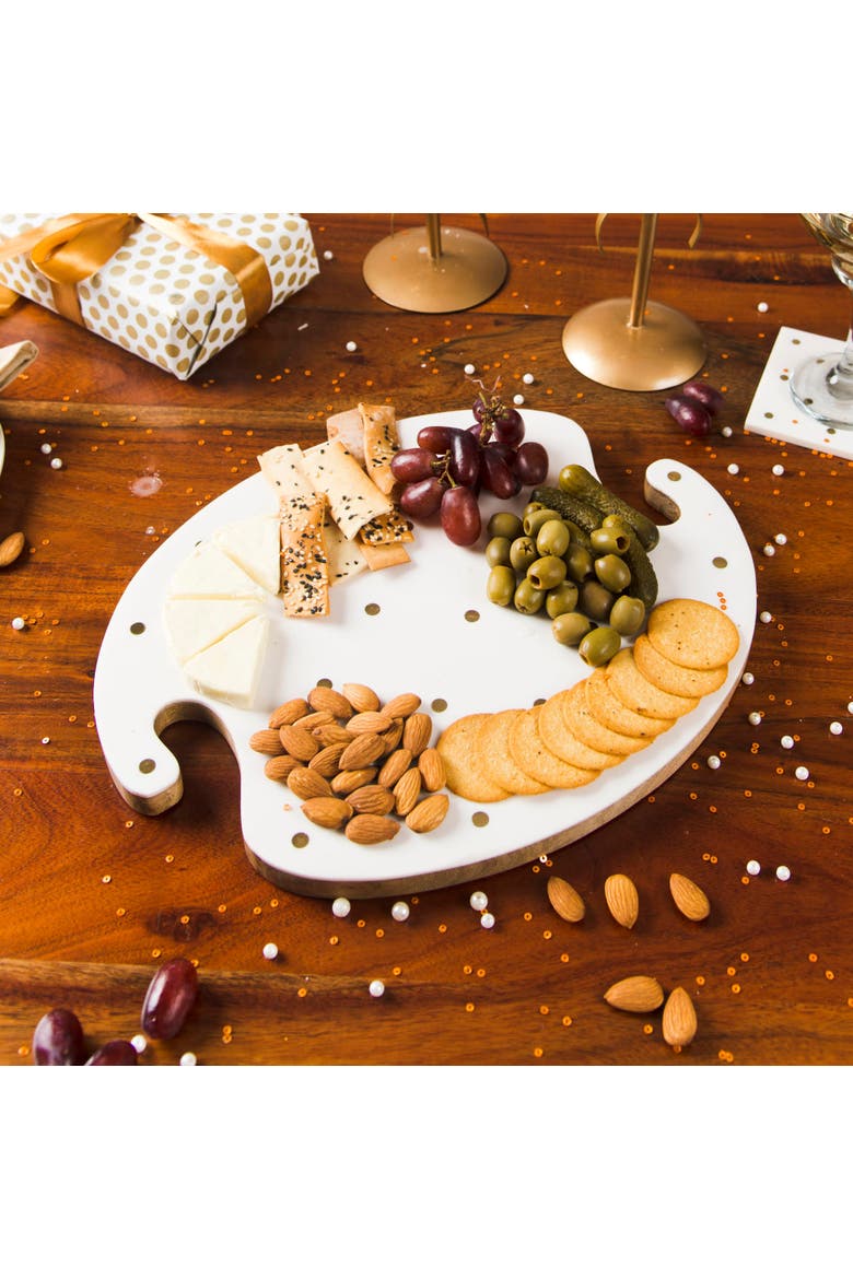 Sitara Serving Board, Alternate, color, Gold