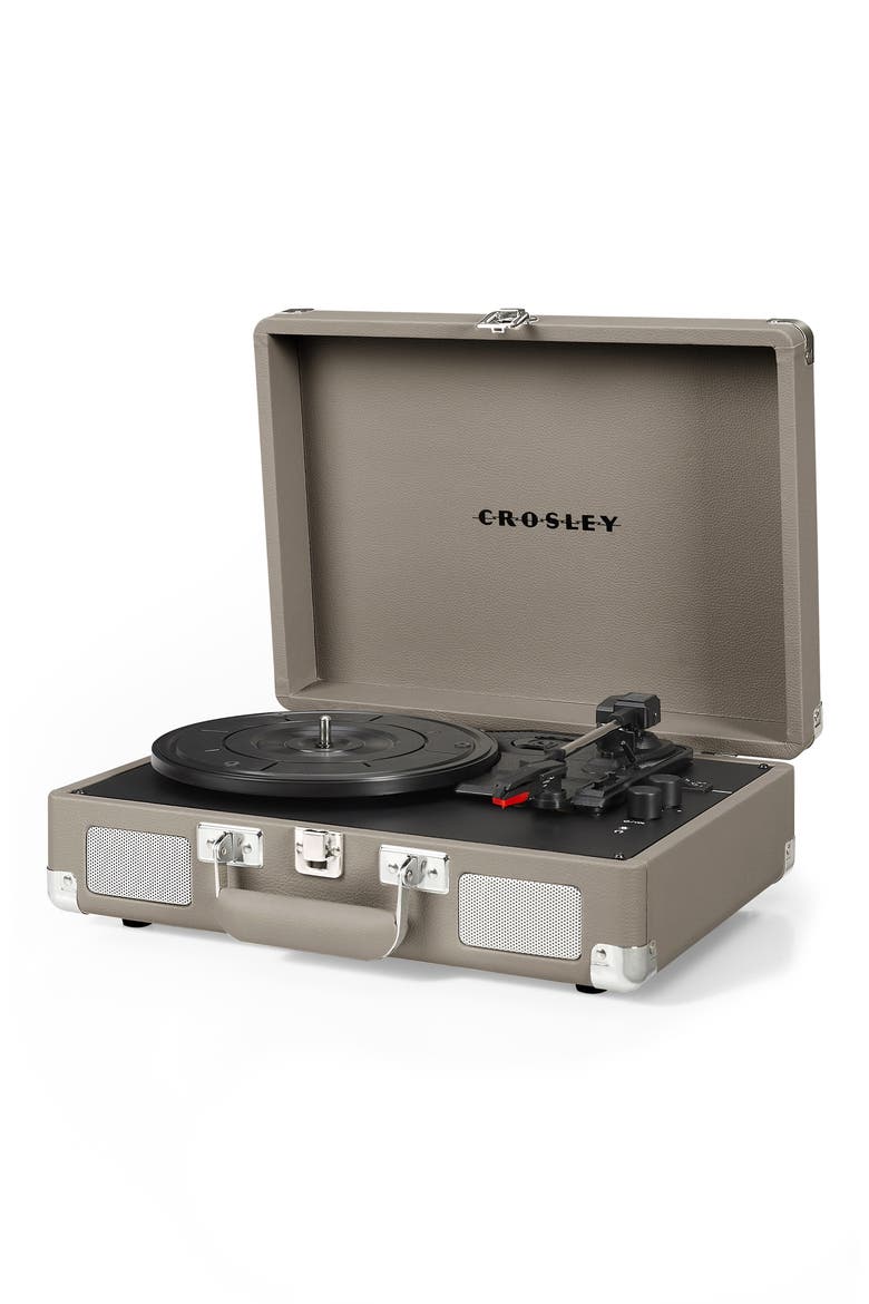 Cruiser Plus Record Player, Alternate, color, TAUPE