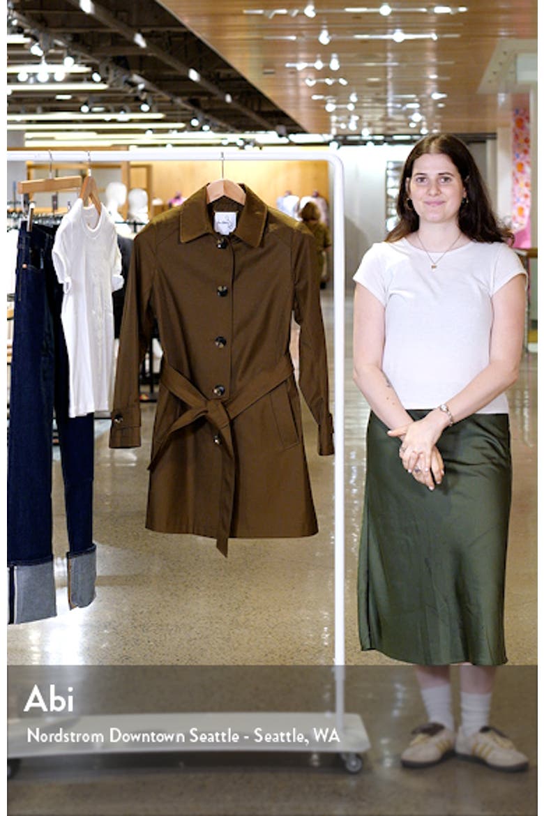 Trench Coat with Removable Hood video