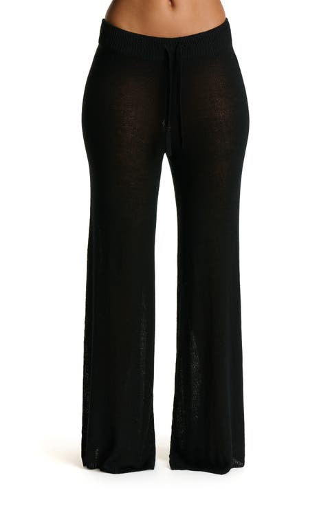 Oversize Wide Leg Knit Pants