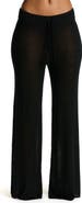 Naked Wardrobe Oversize Wide Leg Knit Pants