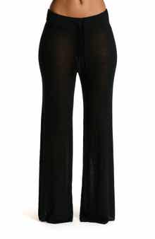 Naked Wardrobe Oversize Wide Leg Knit Pants