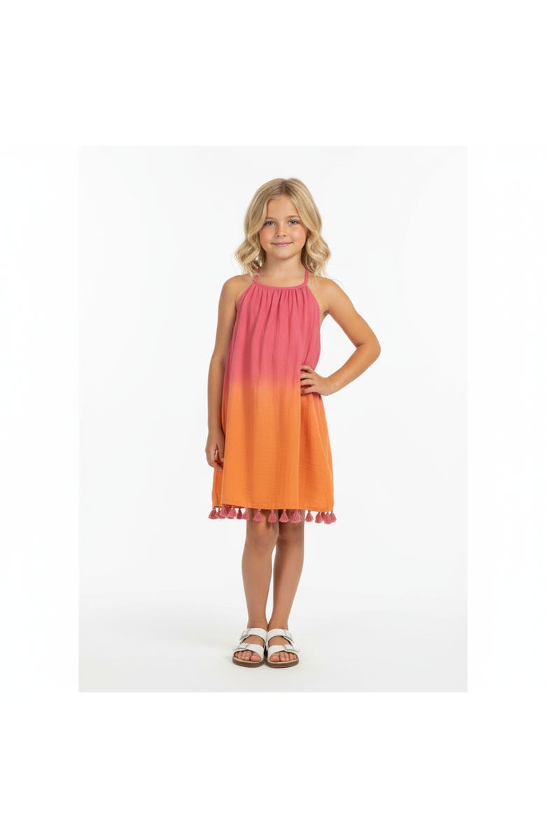 Mer St. Barth Mini Chantal Dress, Alternate, color, Pink