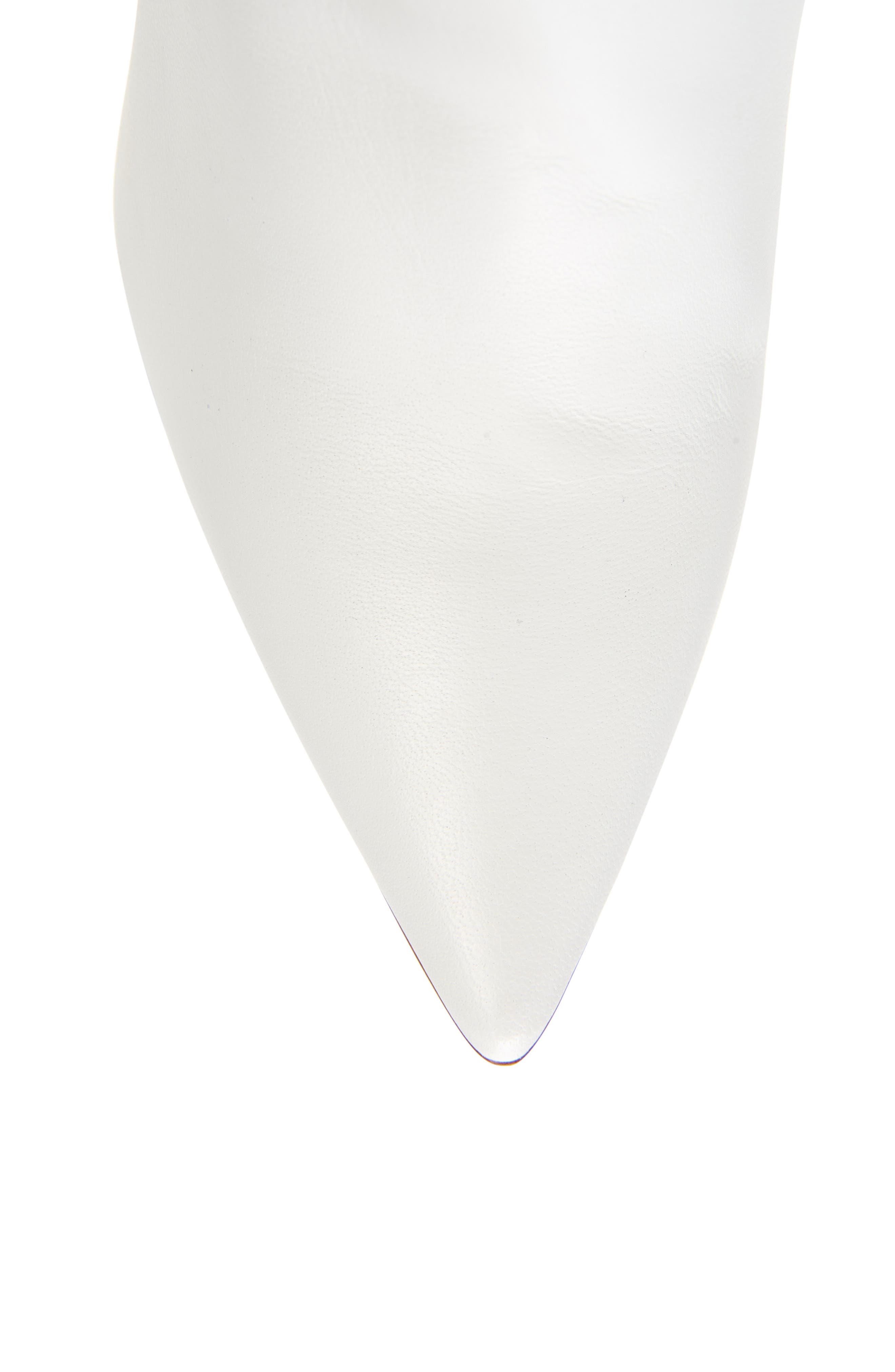 Zerina Pointed Toe Over the Knee Boot, Alternate, color, WHITE