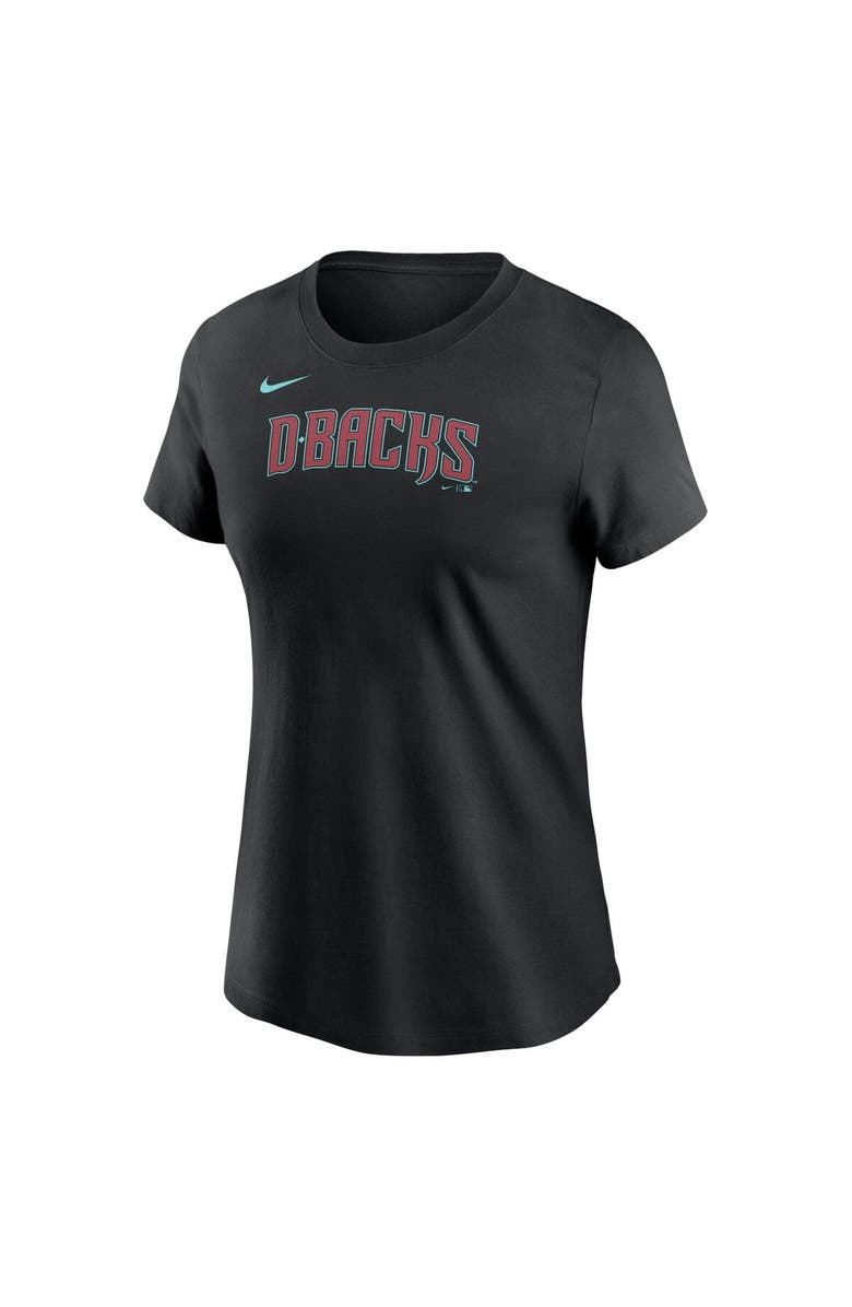 Nike Women's Nike  Black Arizona Diamondbacks Wordmark T-Shirt, Alternate, color, Black