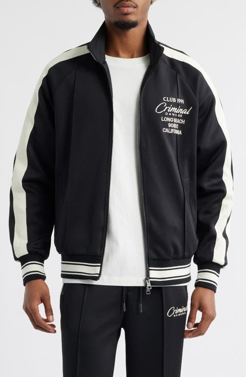 Pintuck Track Jacket