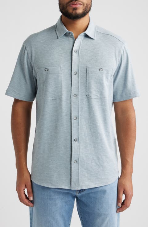 Riley Short Sleeve Button-Up Shirt