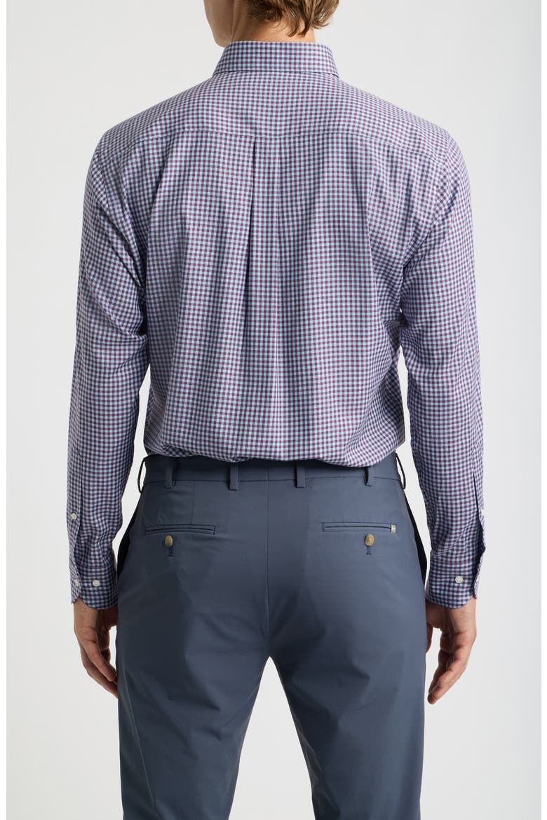 Liam Crown Soft Twill Sport Shirt, Alternate, color, GRAPESEED