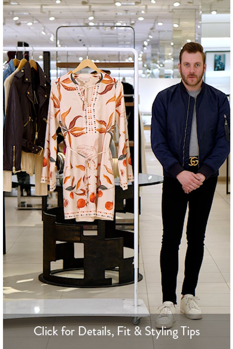 Mariam Print Long Sleeve Dress video