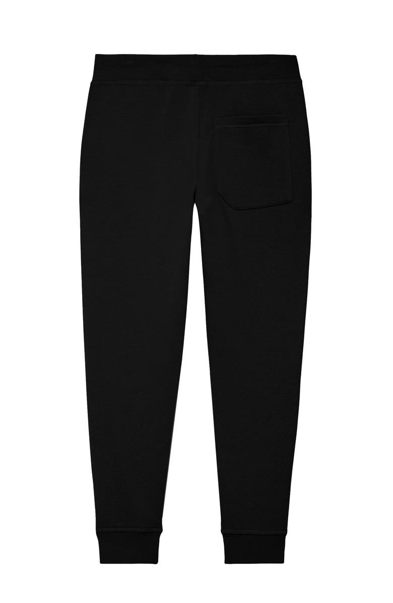 Dalix Womens Butterfly Midweight Fleece Jogger Pant, Alternate, color, Black