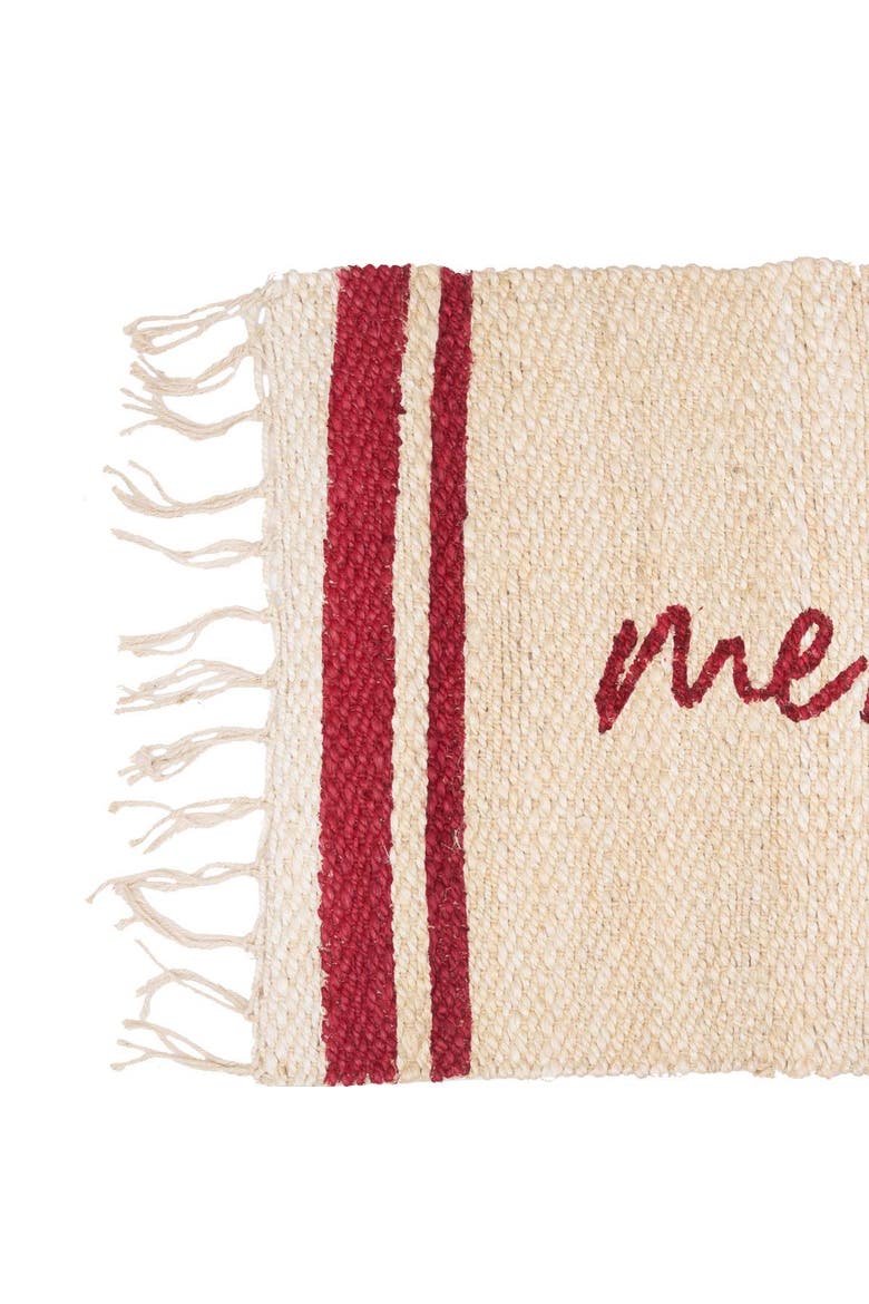 Merry Jute Rug, Alternate, color, Red