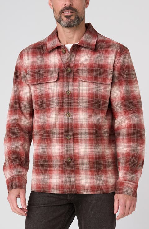 Plaid Flannel Overshirt