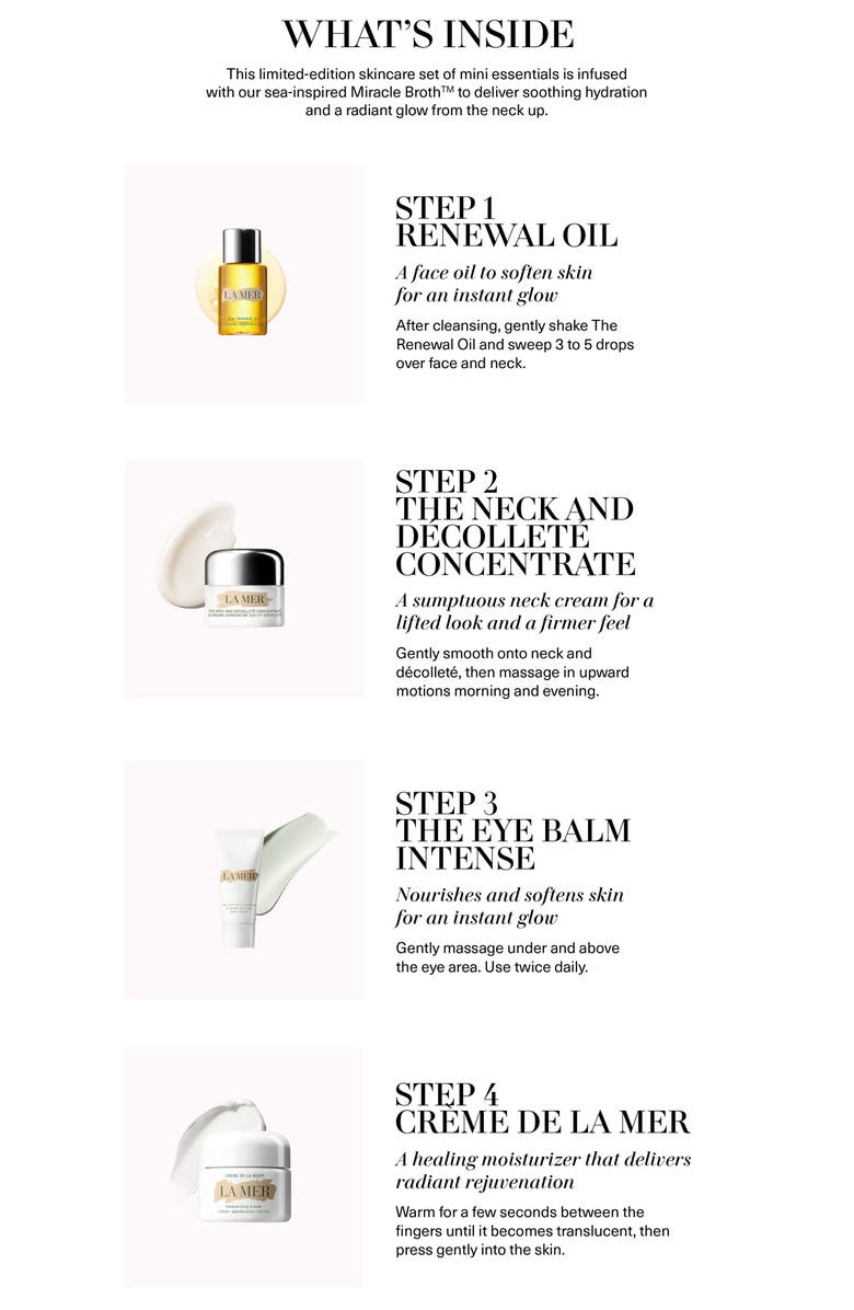 La Mer The Soothing Regimen Set (Nordstrom Exclusive) USD $185 Value, Alternate, color,