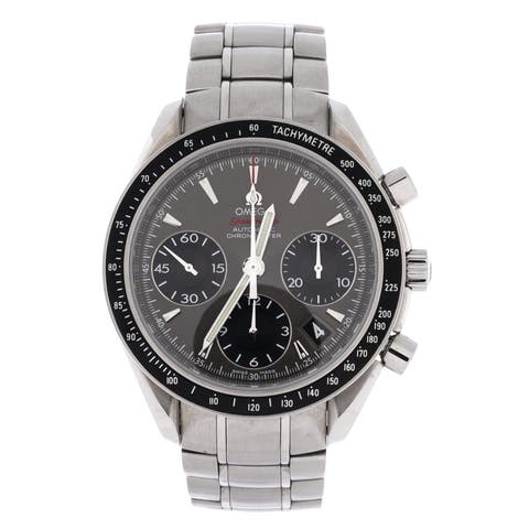 Speedmaster Date/Day-Date Chronograph Automatic Watch Stainless Steel 40