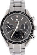 Pre-Owned Omega Speedmaster Date/Day-Date Chronograph Automatic Watch Stainless Steel 40