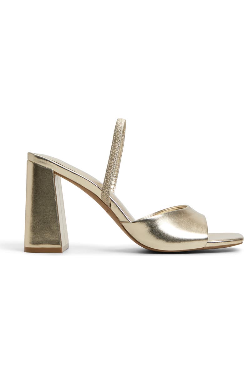 Call It Spring By Aldo Chellsea Block Heel Sandal, Alternate, color, Gold