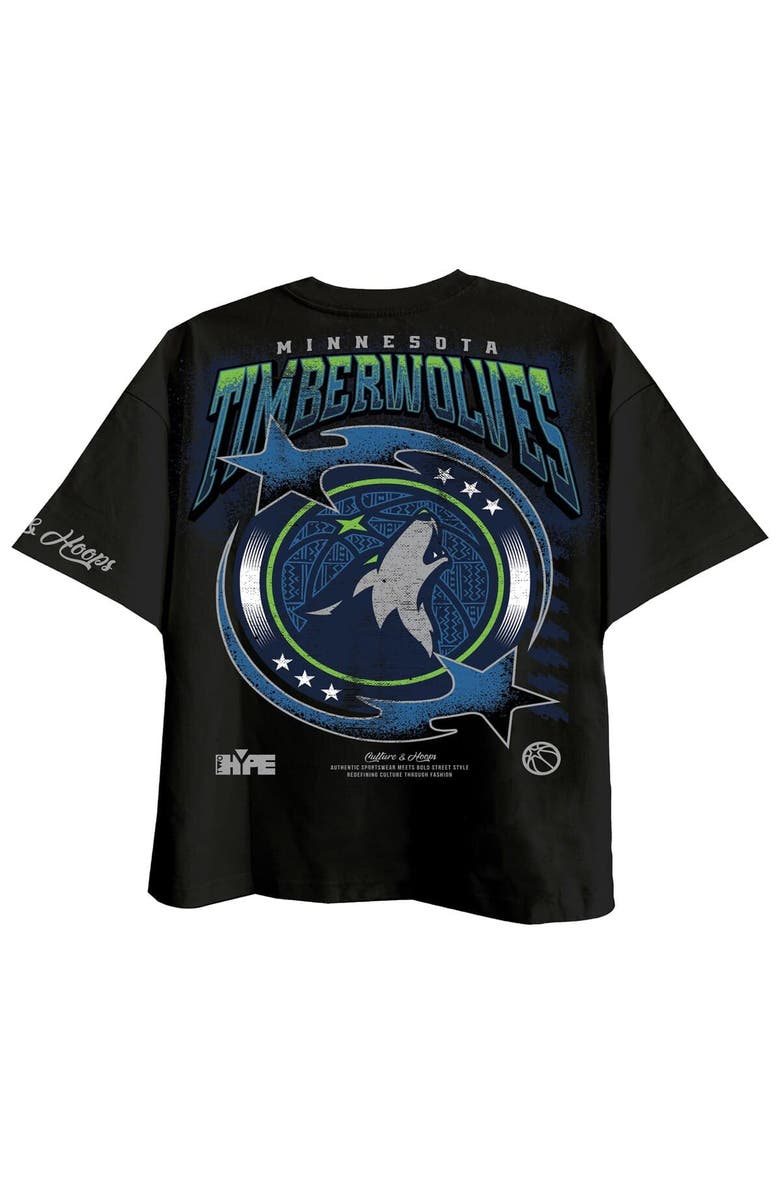 Two Hype Men's Two Hype Black Minnesota Timberwolves Drip & Dime Collection Premium T-Shirt, Alternate, color, 