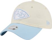 New Era Women's New Era Cream/Coastal Blue Kansas City Chiefs 9TWENTY Adjustable Hat