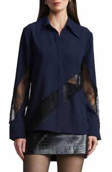 Lex Lace Inset Shirt
