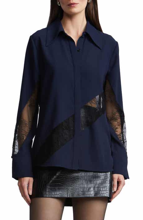 Lex Lace Inset Shirt