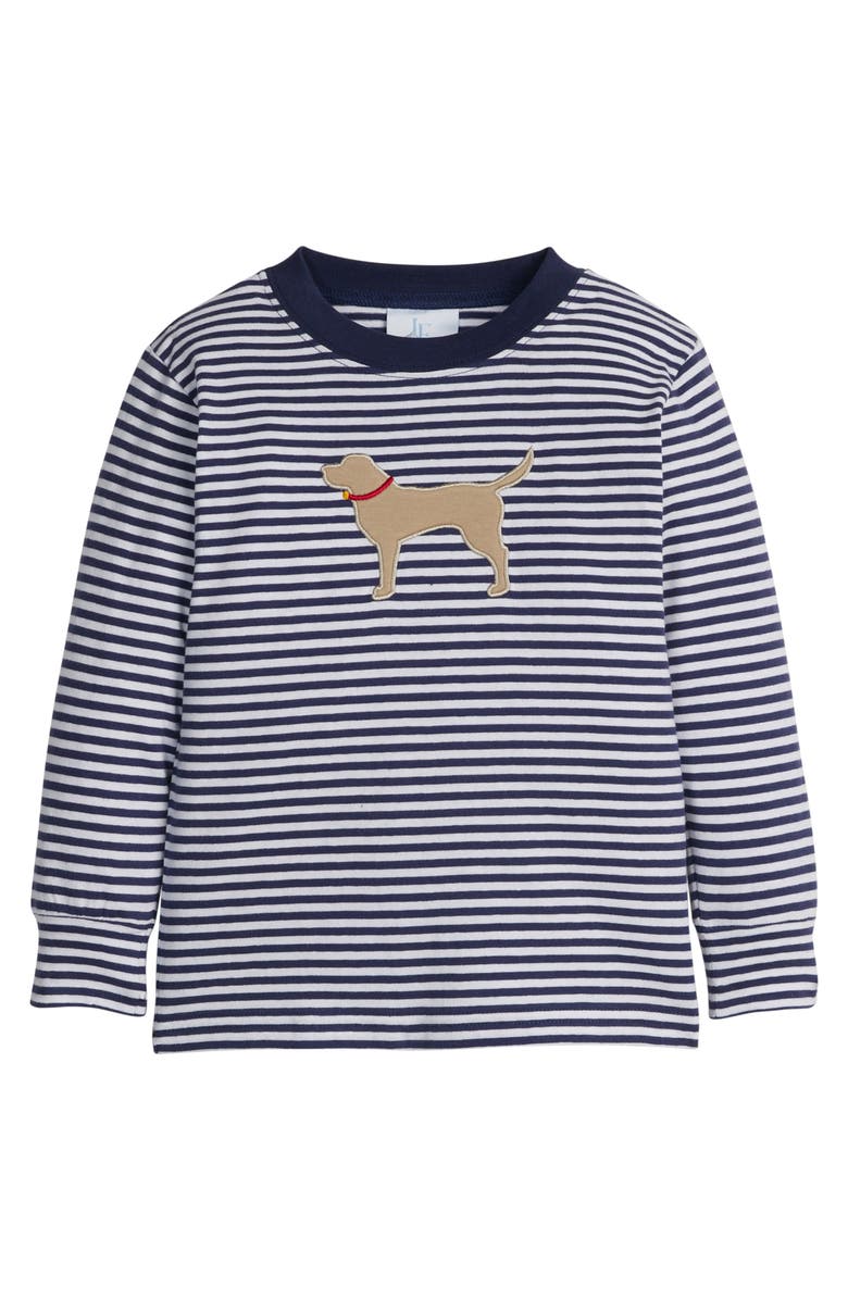 Little English Kids' Long Sleeve Applique T-Shirt, Main, color, Labs
