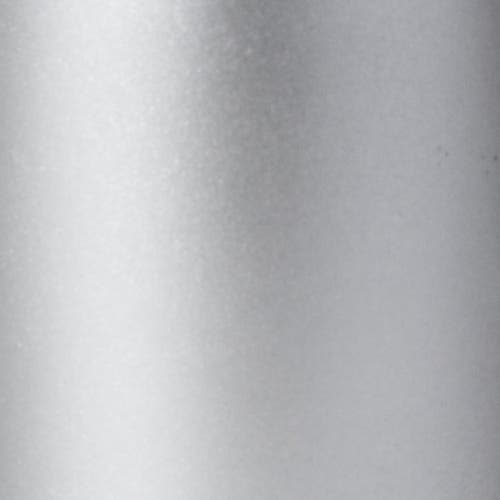 Tag Silver Metallic Pillar Candle Unscented Drip-free Long Burn In Silver