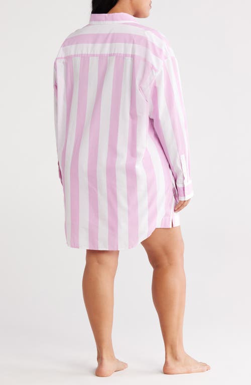Nordstrom Oversize Stripe Cotton Short Pajamas