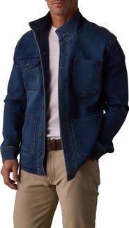 The Normal Brand Comfort Terry Denim Chore Coat