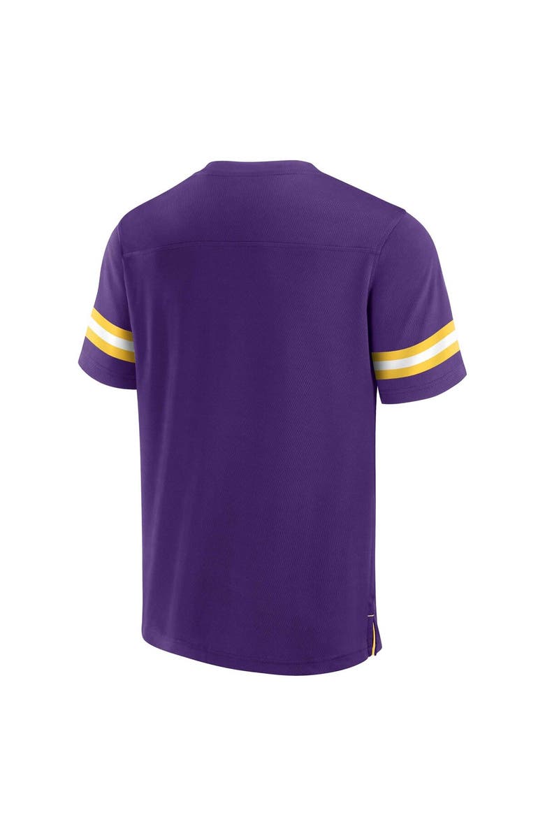 FANATICS Men's Fanatics Branded  Purple Minnesota Vikings Jersey Tackle V-Neck T-Shirt, Alternate, color, 